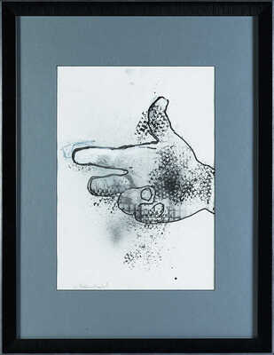 Космачёв Вадим Иванович. Рисунок из серии «Руки»